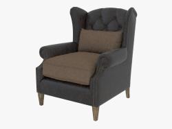 Armchair leather LAURAN ARMCHAIR (7841.0009)