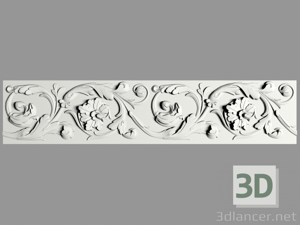 modello 3D Frieze (FR10) - anteprima