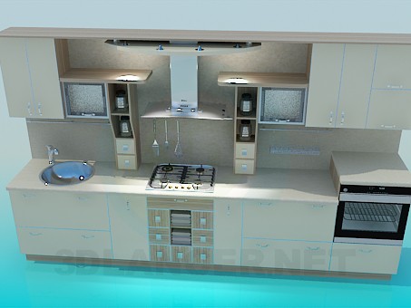 Modelo 3d Cozinha - preview