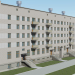 modello 3D di Edificio a cinque piani con un policlinico di Chelyabinsk a ChMZ comprare - rendering