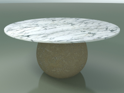 Round table, central concrete base InOut (836)