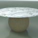 Modelo 3d Mesa redonda, base central de concreto InOut (836) - preview