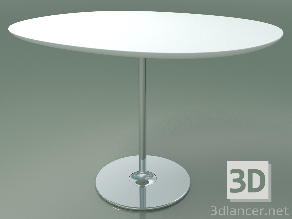 3D modeli Oval masa 0641 (H 74-90x108 cm, F01, CRO) - önizleme