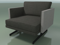 Fauteuil pour occupants simples 5215 (pieds en H, rembourrage bicolore)