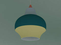 Pendant lamp CIRQUE 220 (40W E27, RED TOP)