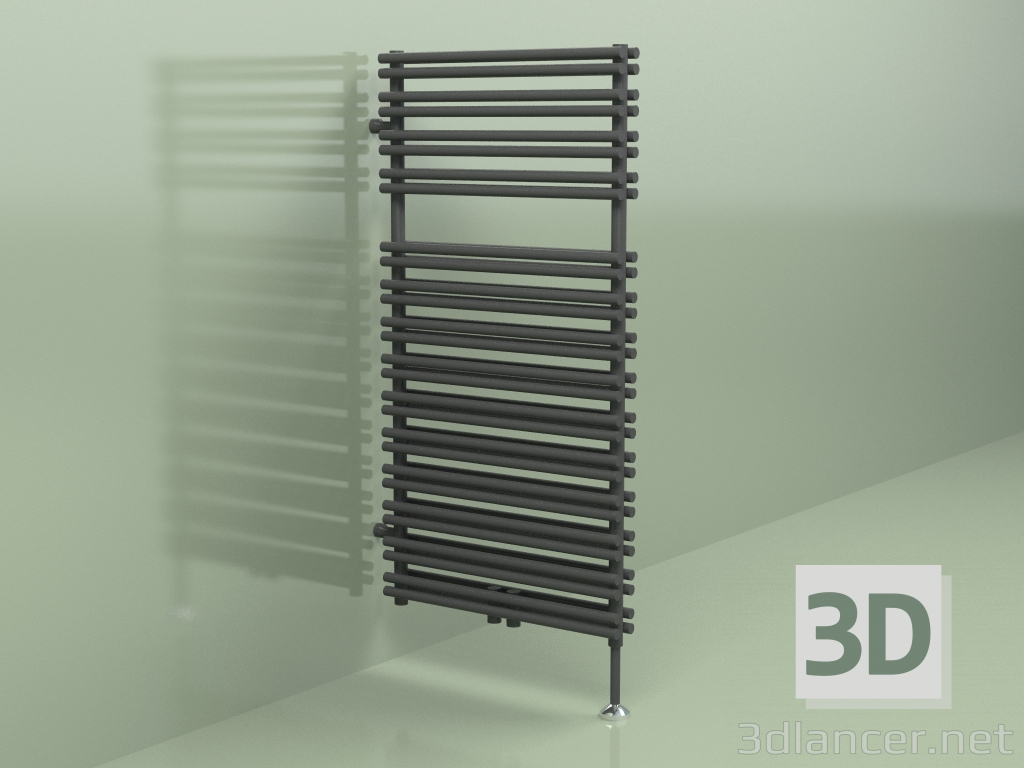 3d model Heated towel rail - Mauritius (MAU 12 06, RAL - 9005) - preview