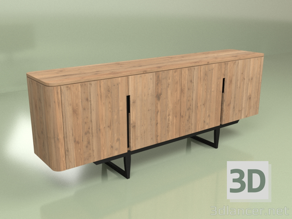 Modelo 3d Mesa de cabeceira Madina - preview