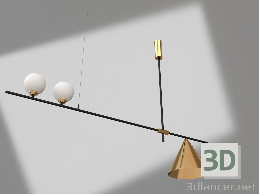 3d model Tirador de araña (07620-2+1.33) - vista previa