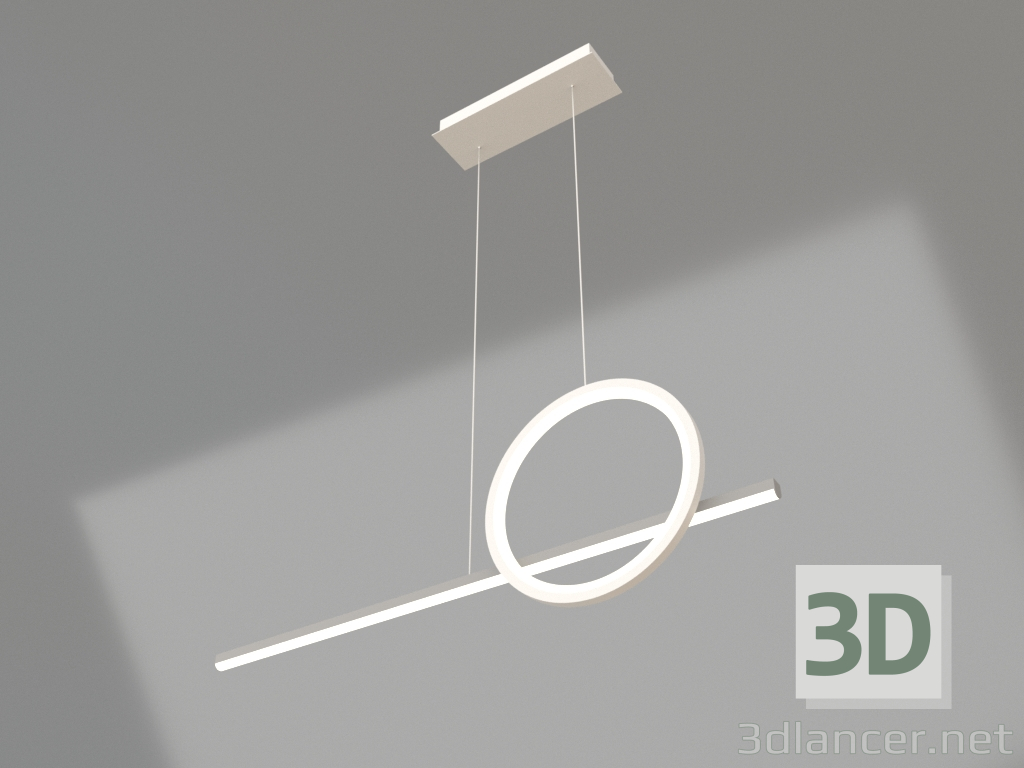 3D Modell Pendelleuchter (7192) - Vorschau