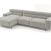 3D Modell Sofa mit Ottomane CAMERTON (Brugal 23) - Vorschau