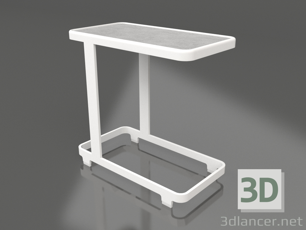 3d модель Столик C (DEKTON Kreta, White) – превью