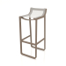 3d model Taburete con respaldo bajo (Bronce) - vista previa