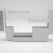 3d Modular wall model buy - render