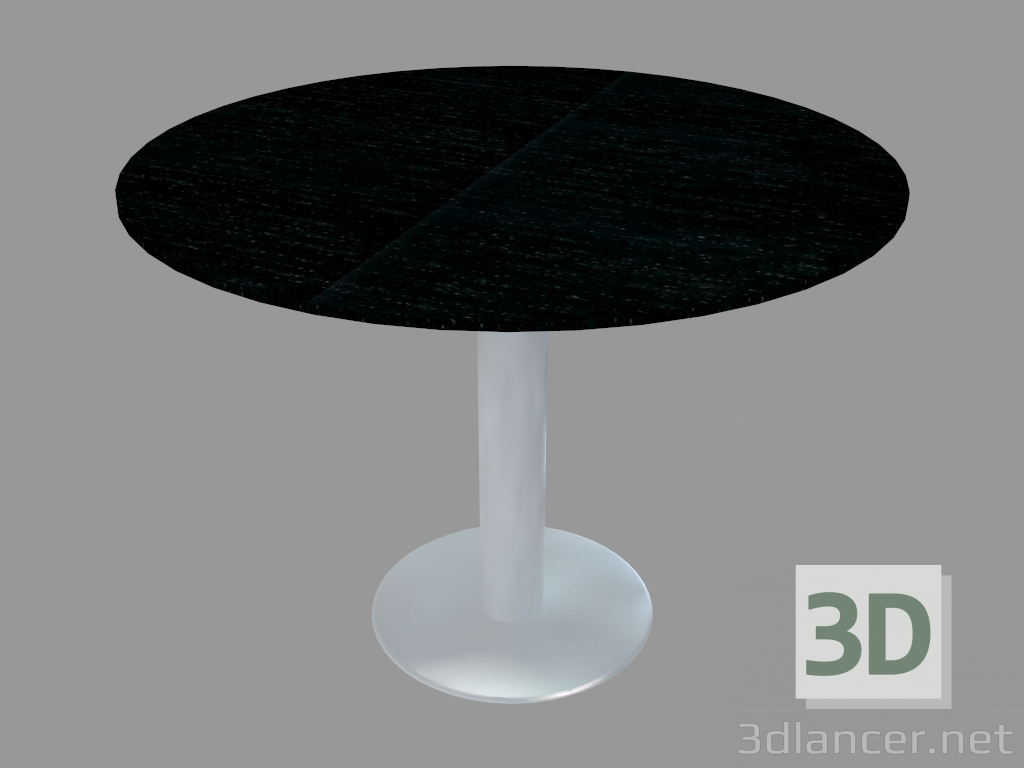 3d model Mesa de comedor (fresno teñido negro D100) - vista previa