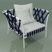 3d model Sillón street InOut (851, aluminio lacado blanco) - vista previa