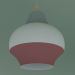 3d model Pendant lamp CIRQUE 220 (40W E27, YELLOW TOP) - preview