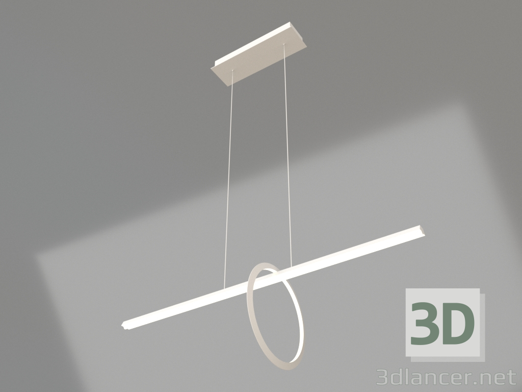 3d model Hanging chandelier (7193) - preview