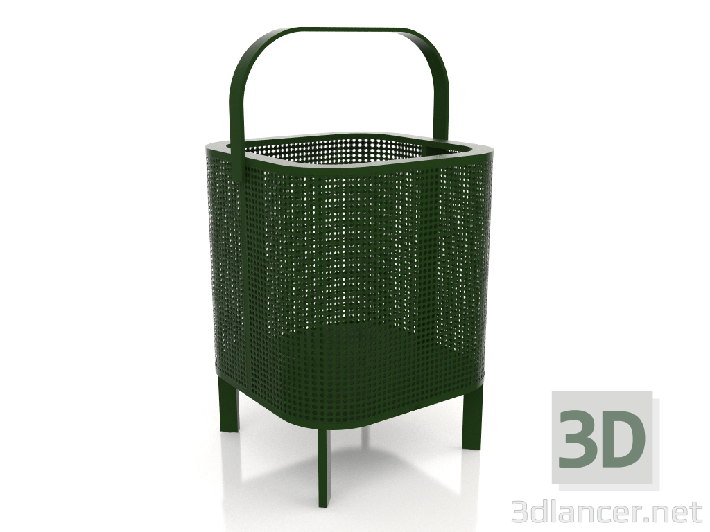 modello 3D Scatola per candele 2 (Verde bottiglia) - anteprima