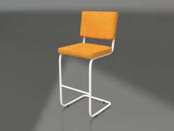 Tabouret de bar Ridge Rib (Jaune)