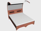 160х220 cama de casal + dossel