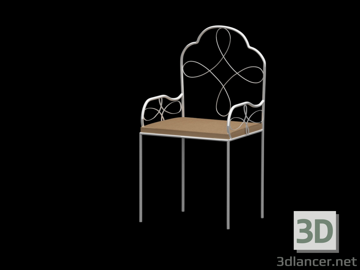 Silla 3D modelo Compro - render