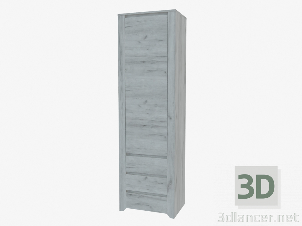 3d model Gabinete 1D-3S (TIPO 10) - vista previa