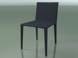 Silla 1701 (H 77-78 cm, cuero duro, tapizado de cuero completo)