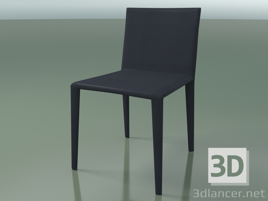 3d model Silla 1701 (H 77-78 cm, cuero duro, tapizado de cuero completo) - vista previa