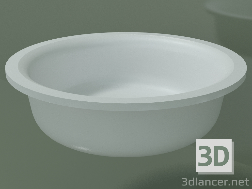 modello 3D Lavabo da appoggio (04HM21201) - anteprima