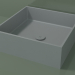 3d model Lavabo sobre encimera (01UN21301, Silver Grey C35, L 48, P 48, H 16 cm) - vista previa