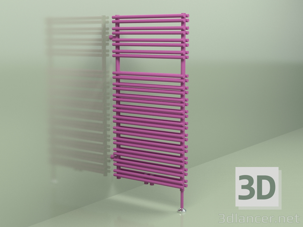 3d model Heated towel rail - Mauritius (MAU 12 06, RAL - 4006) - preview