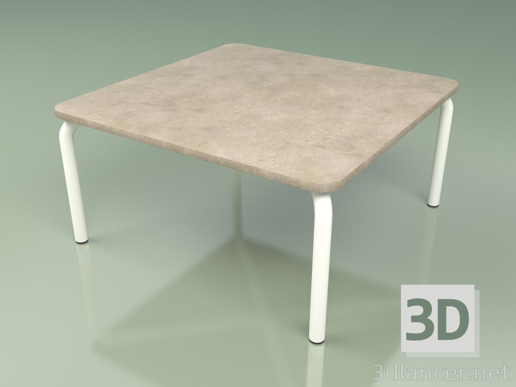 Modelo 3d Mesa de centro 005 (Metal Milk, Farsena Stone) - preview