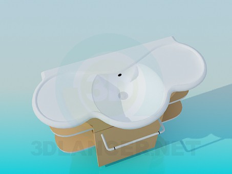 modello 3D Lavabo - anteprima