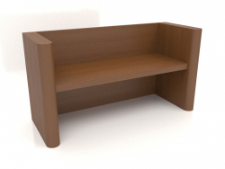 Banc VK 07 (1400x524x750, bois brun clair)