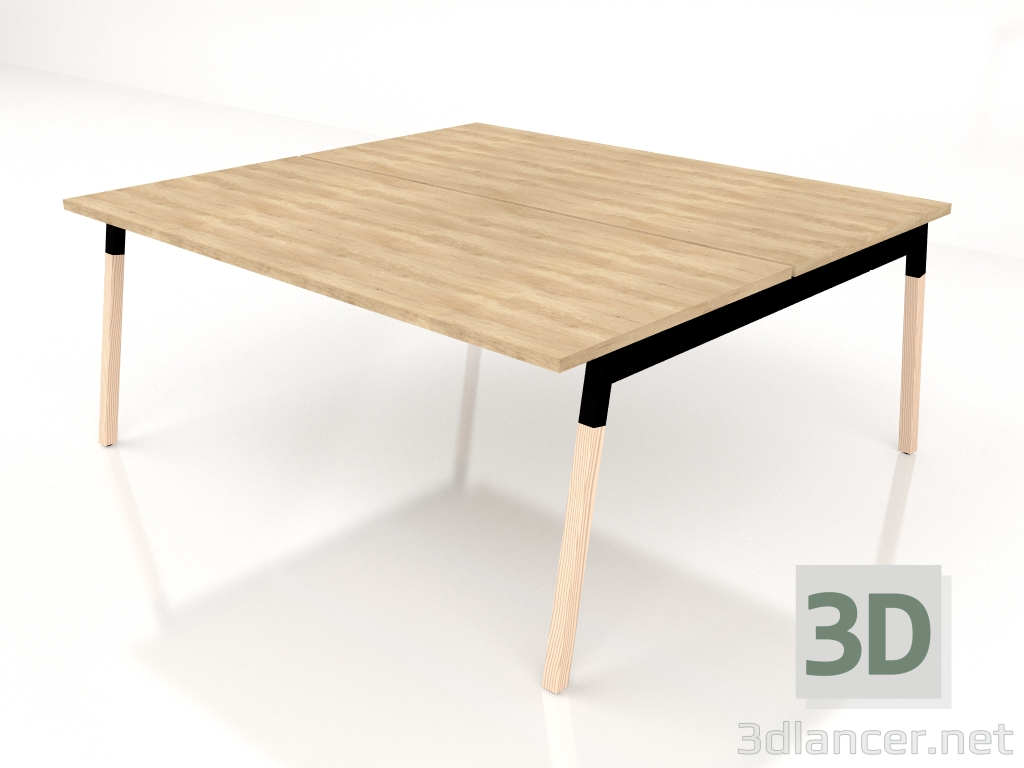 3d модель Стол рабочий Ogi W Bench Slide BOW35 (1800x1610) – превью