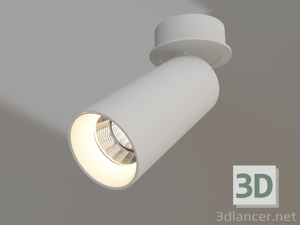 3D Modell Lampe SP-POLO-BUILT-R65-8W Day4000 (WH-WH, 40 Grad) - Vorschau