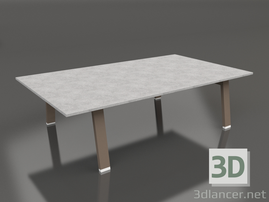 3d model Mesa de centro 120 (Bronce, DEKTON) - vista previa