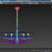 modèle 3D de Lustre Megapolis Maytoni MOD906-06-N acheter - rendu