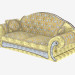 3d model Divan straight classic Damasko - preview