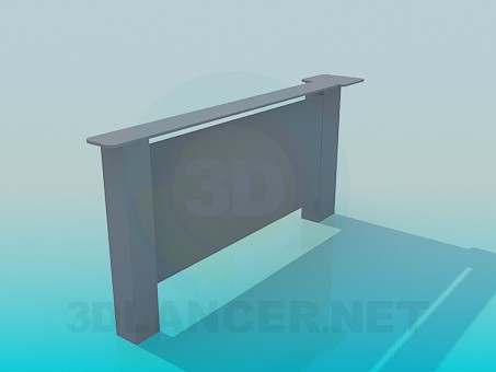 3D modeli Stand - önizleme