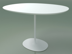 Oval table 0642 (H 74 - 90x108 cm, F01, V12)