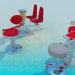 3d model Chairs for bars, cafes - preview