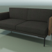 3D Modell Doppelsofa 5227 (Walnuss) - Vorschau