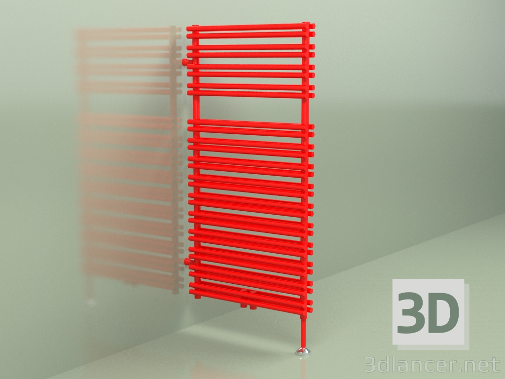 3d model Heated towel rail - Mauritius (MAU 12 06, RAL - 3026) - preview