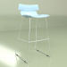 3d model Bar stool Techno (blue) - preview