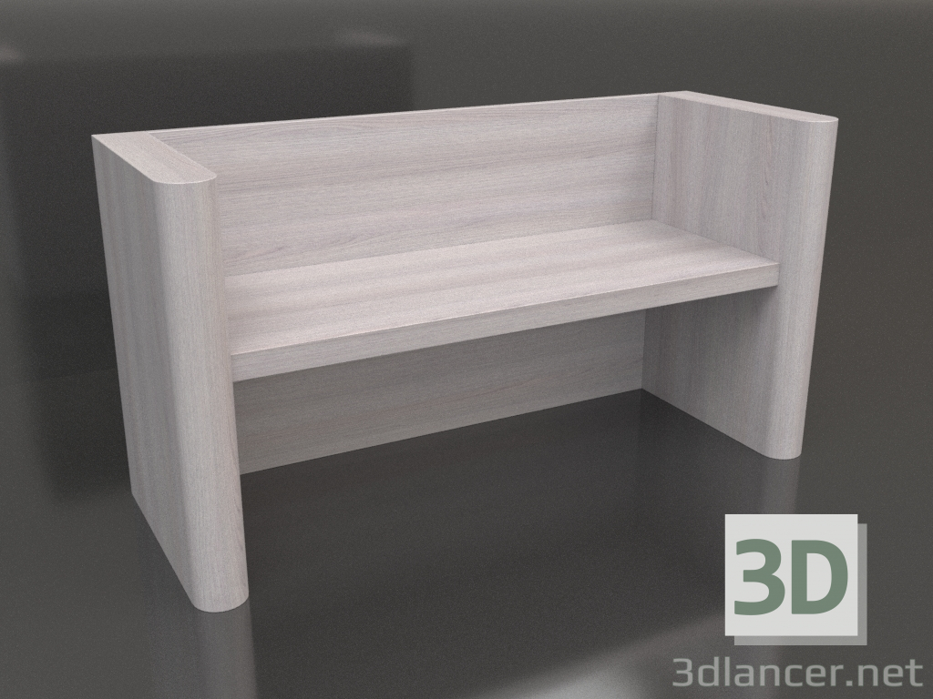 Modelo 3d Banco VK 07 (1400x524x750, madeira clara) - preview