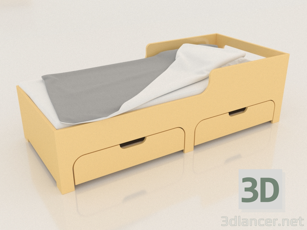 modello 3D Letto MODE CR (BSDCR0) - anteprima