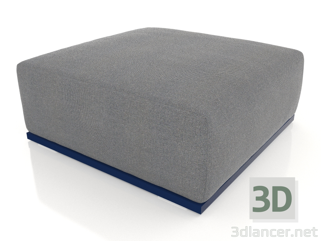 3D Modell Pouf-Sofamodul (Nachtblau) - Vorschau