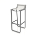 3d model Stool with a low back (Anthracite) - preview