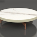 modèle 3D Table basse ronde Ø90x22 (Or, DEKTON Aura) - preview